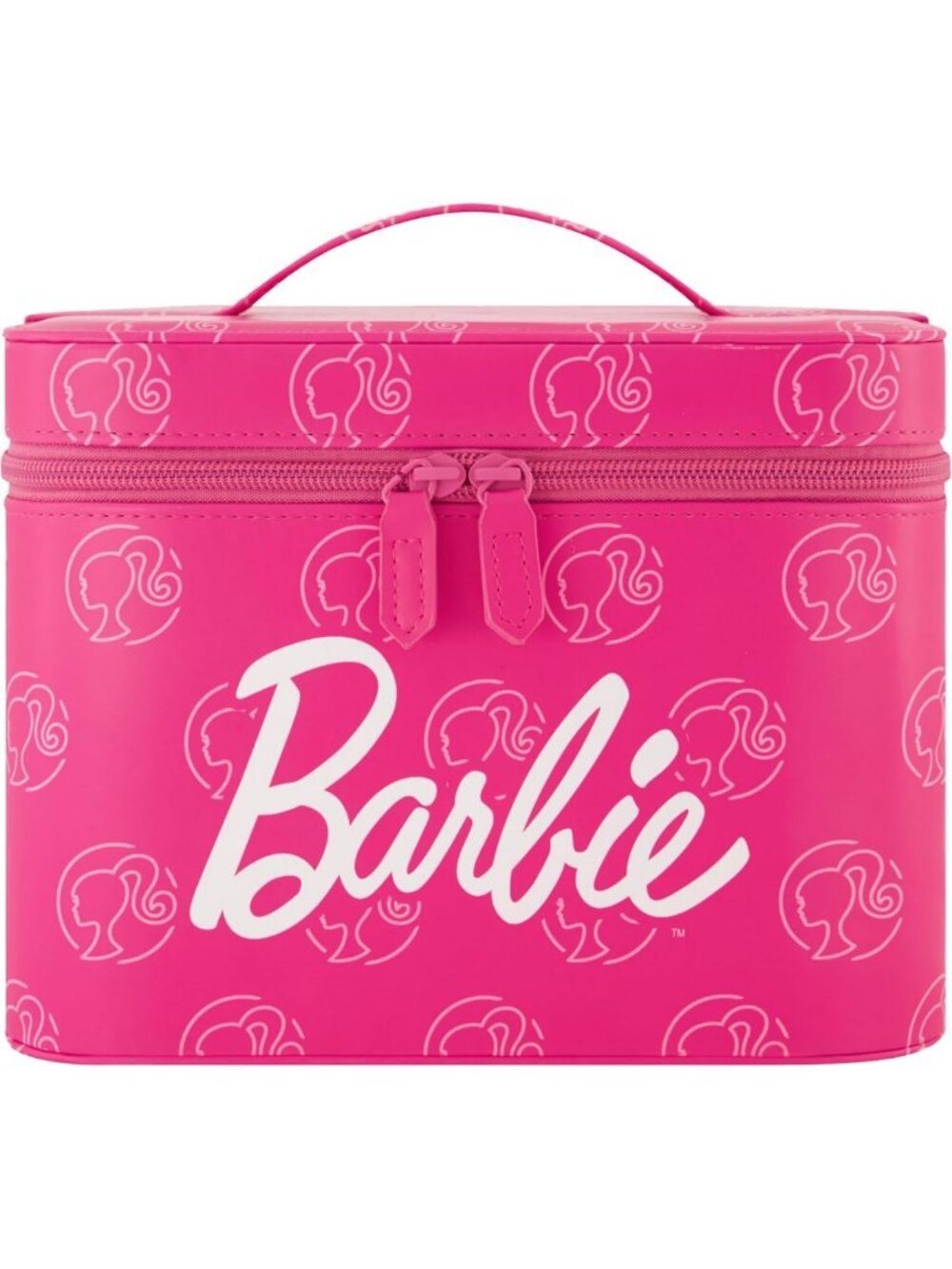 Large Pink Makeup Bag for Women - Stylish Organizer for Cosmetics & Essentials